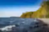 Hike Top of the Sleeping Giant Ontario Canada Tea Harbor shore lake