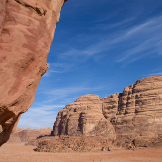 Wadi Rum Felsformationen Jordanien