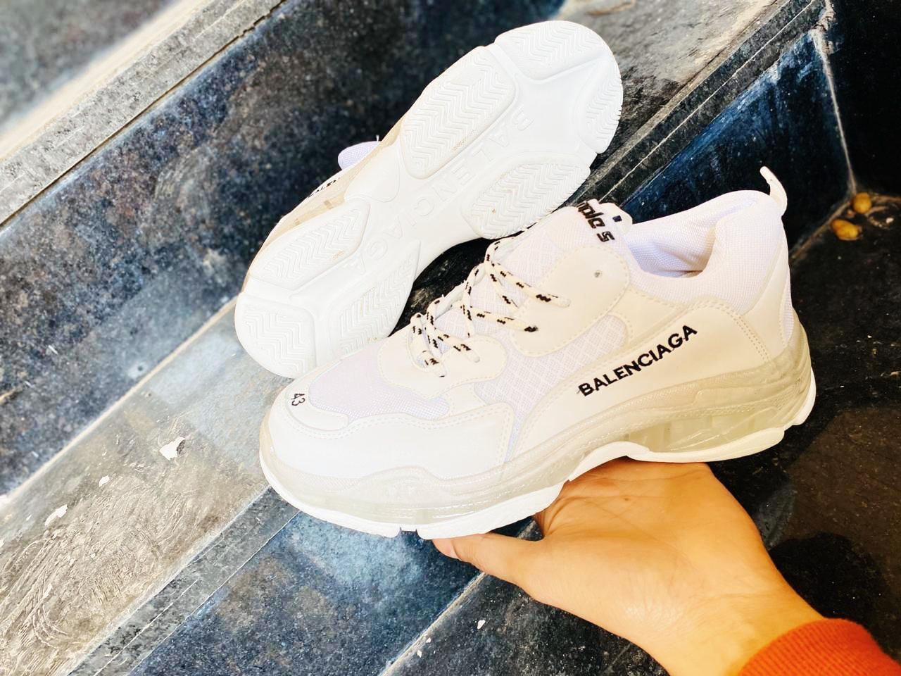 BALENCIAGA TRIPLE S CLEAR SOLE