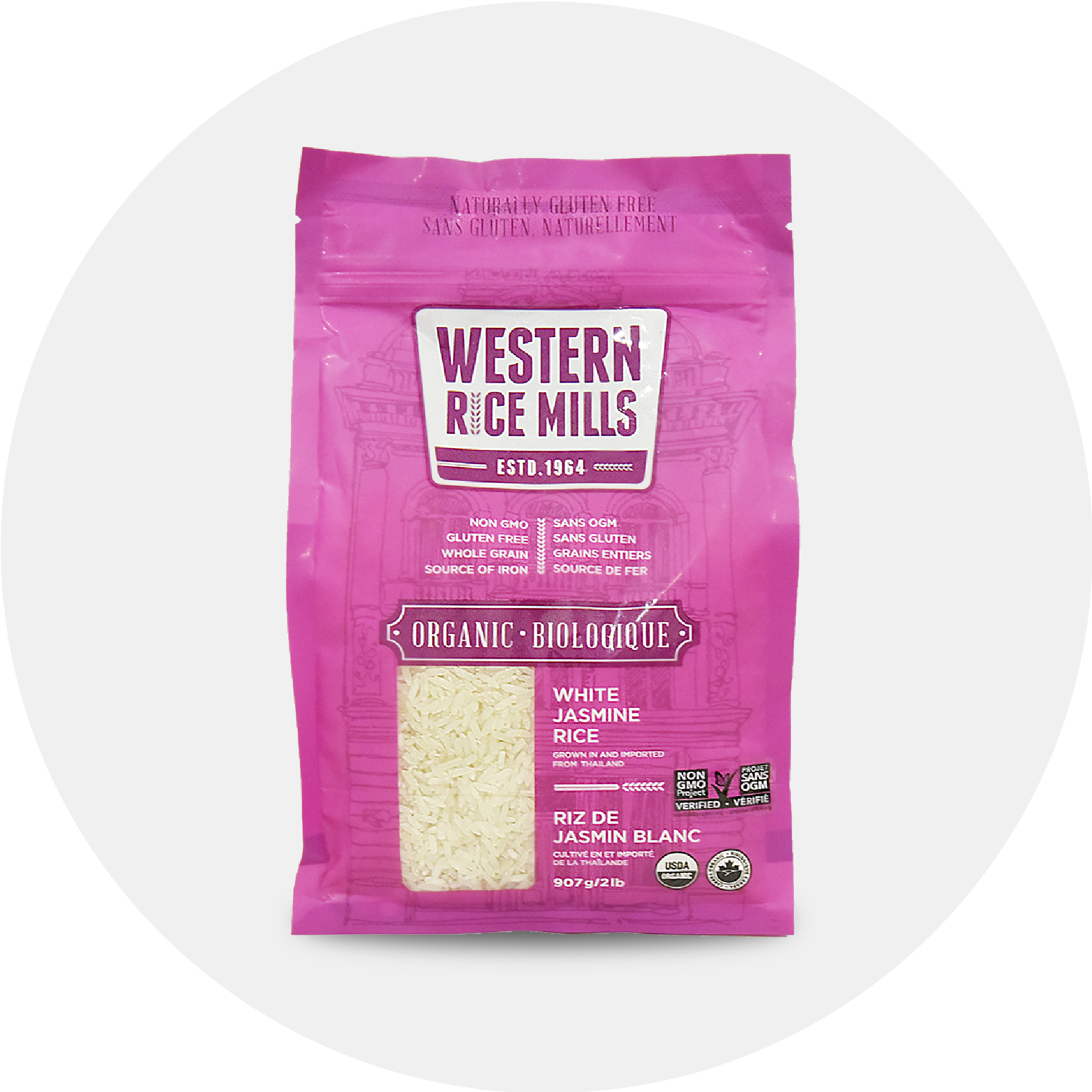 WRM Organic White Jasmine Rice