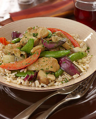 Thai Green Chicken Curry with Coconut Rice