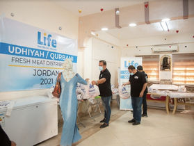 LIFE Distributes Fresh Meat in Jordan