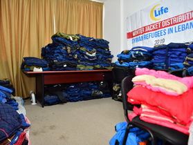 Life Distributes Winter Jackets in Lebanon