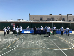 Life Distributes Food Baskets in California