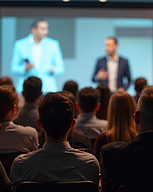Attendees-listen-intently-to-a-keynote-speaker-in-a-modern-conference-setting-under-profes