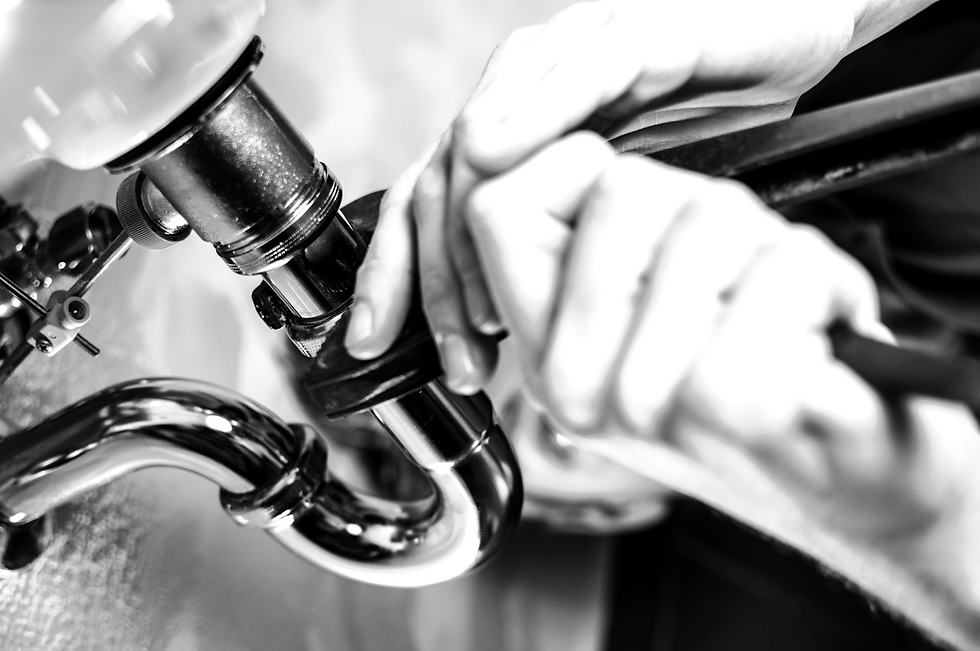 Plumber Fixing Pipe