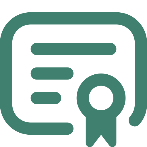 Certificate icon