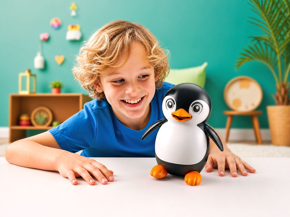 Miniatura: Robô Pinguim