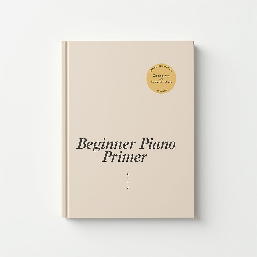 Beginner Piano Primer