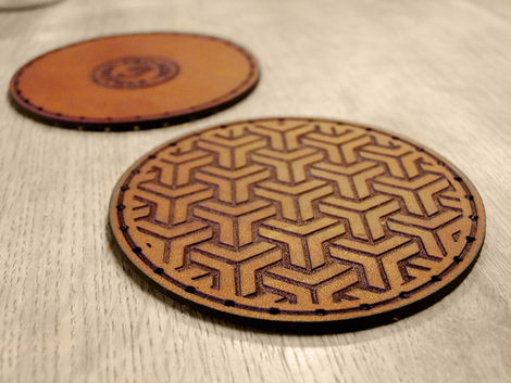 Experimenting with the laser cutting