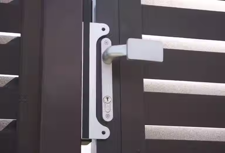 Thumbnail: Aluminum pedestrian gates up to 1 m