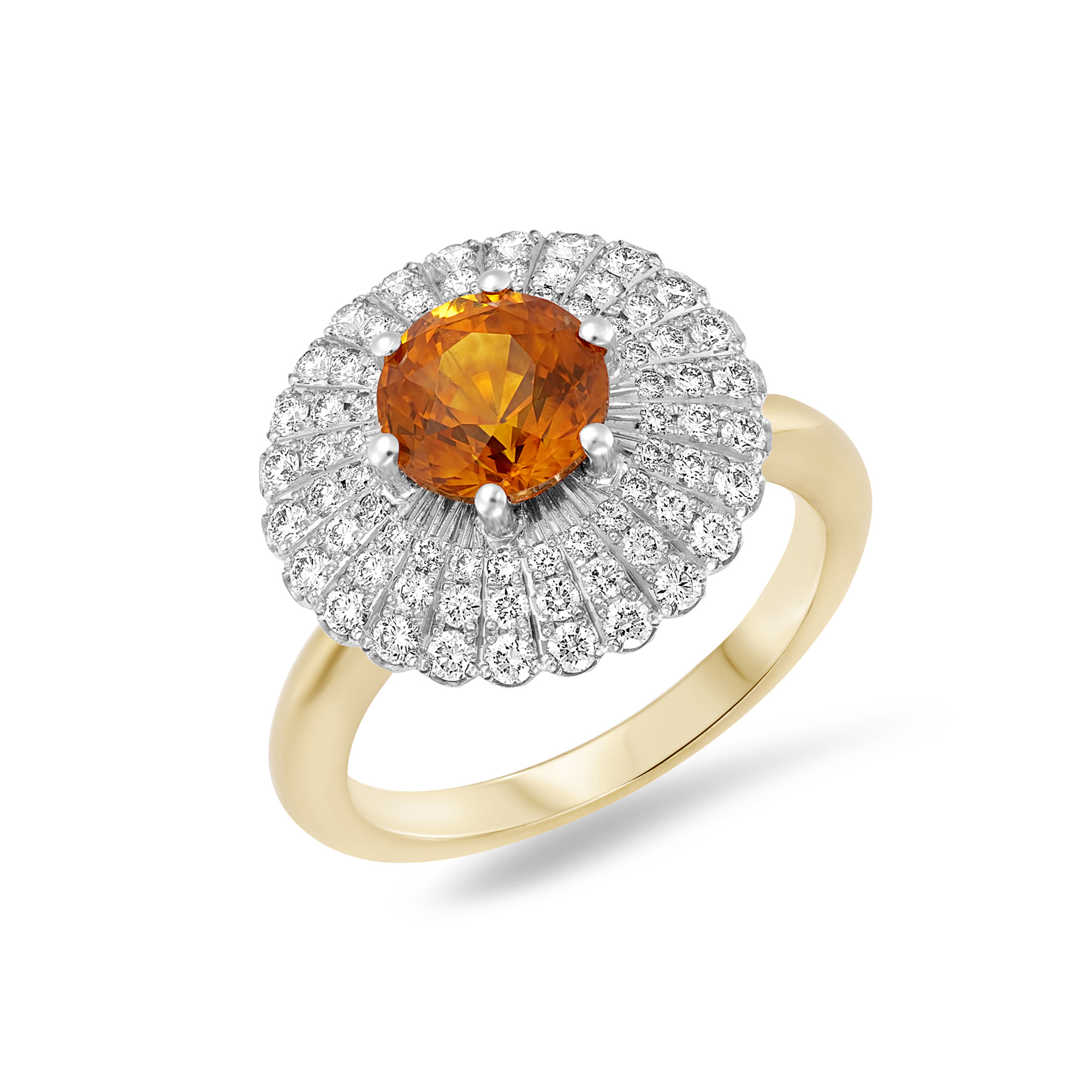 Daisy cocktail ring