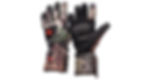 Vulcan heated hunting, shooting gloves for Sybarite Sporting, camo leather pair, palm & back.