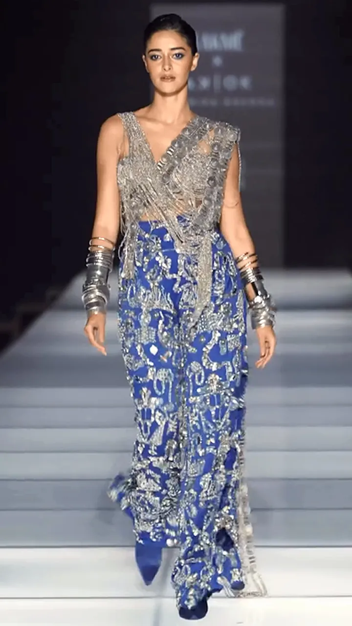 Ananya Pandey in Lakme Fashion Week 2025