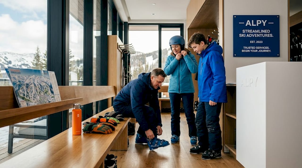 Make the most of day one on the slopes