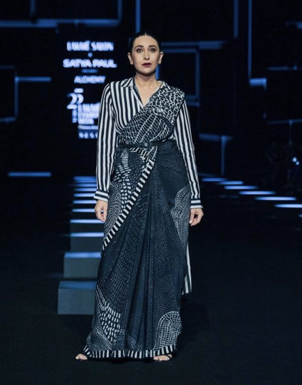 Karisma Kapoor in Lakme Fashion Week 2025