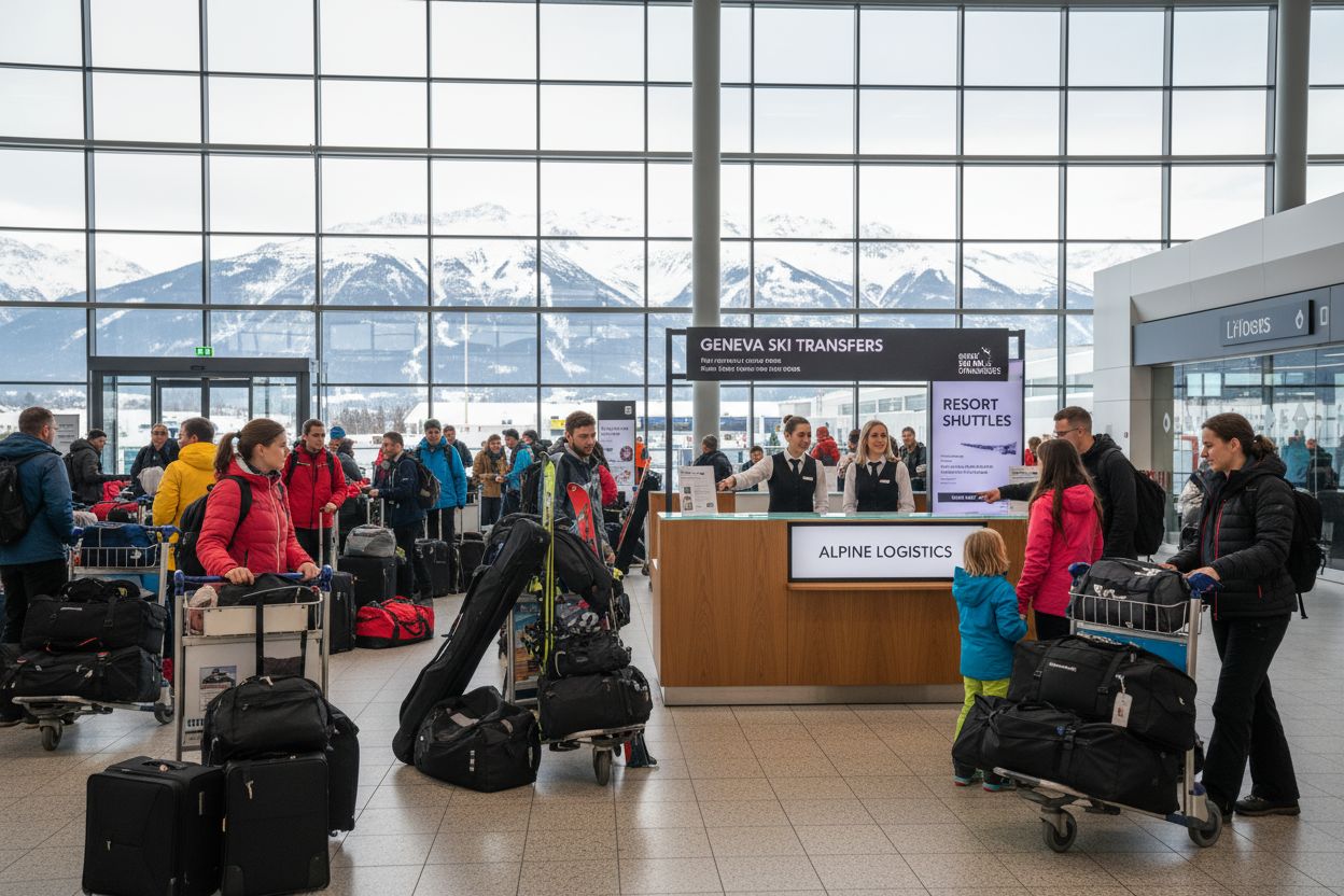 Step by Step Airport Transfer for Geneva Ski Trips