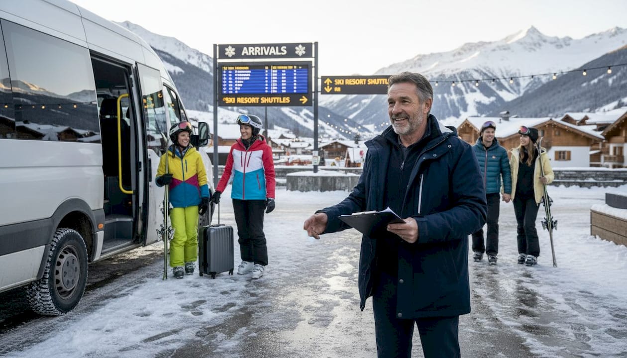 Essential safety tips for airport transfers to ski resorts
