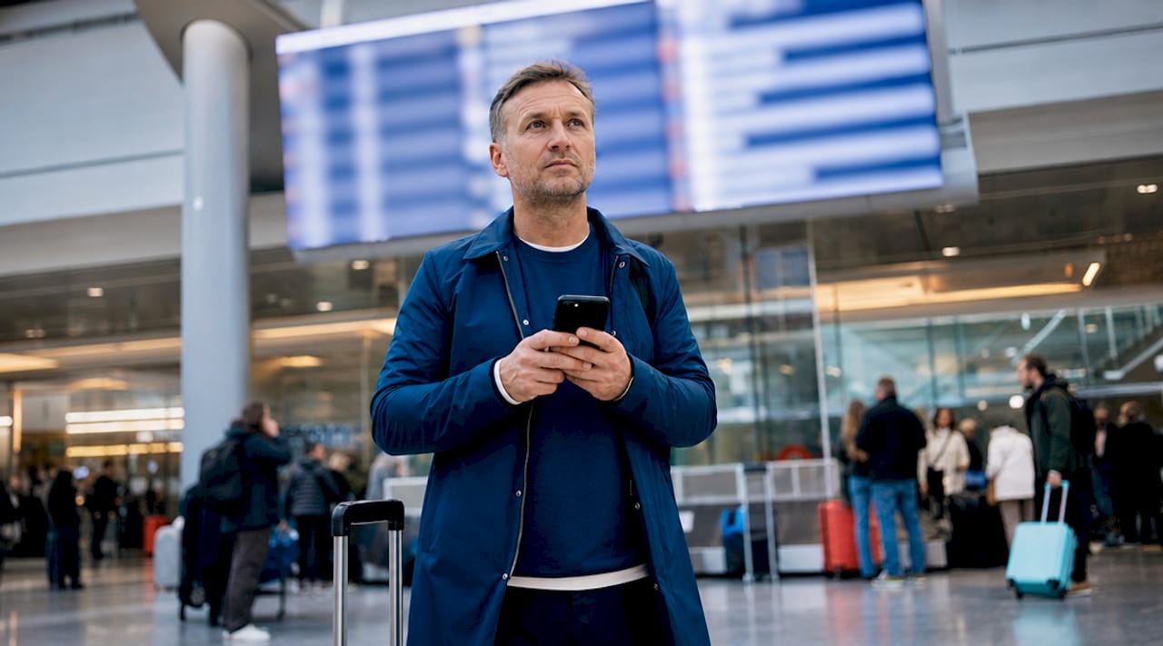 Finding your driver at Geneva Airport after a long-haul flight