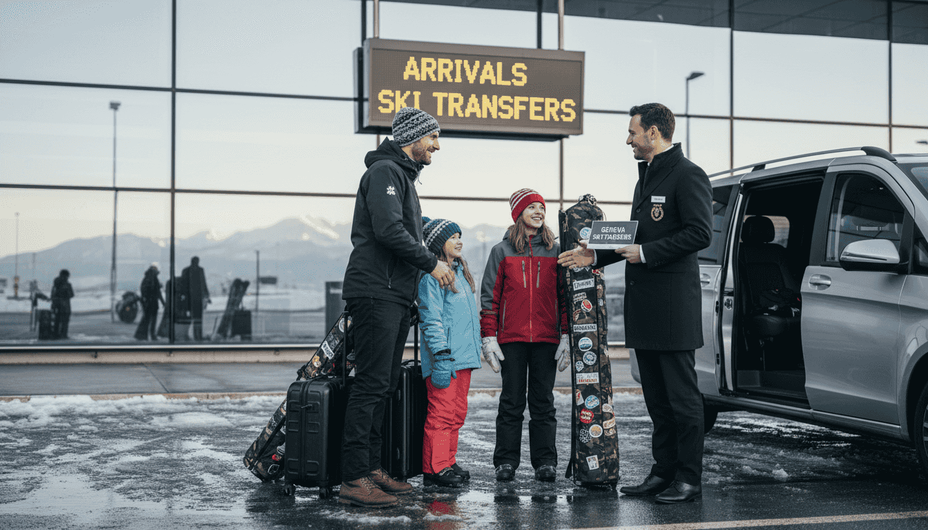 What Is A Premium Airport Transfer For UK Skiers