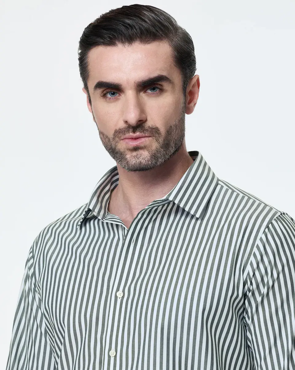 The Kingsley Stripes Meadow Dress Shirt - D7-The-Kingsley-Stripes-Meadow-Dress-Shirt-Modern-Dress-Shirt-Stripes-01.webp