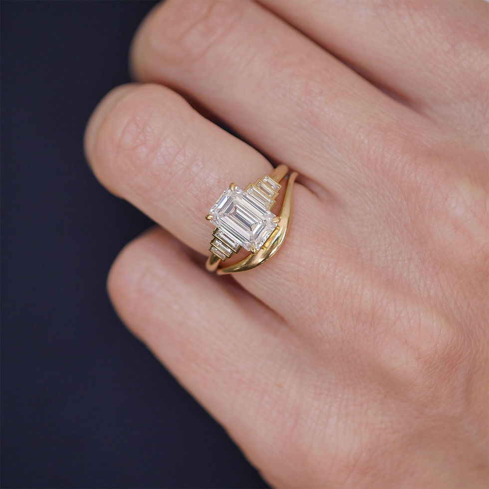 Thumbnail: Mirror Diamond Ring
