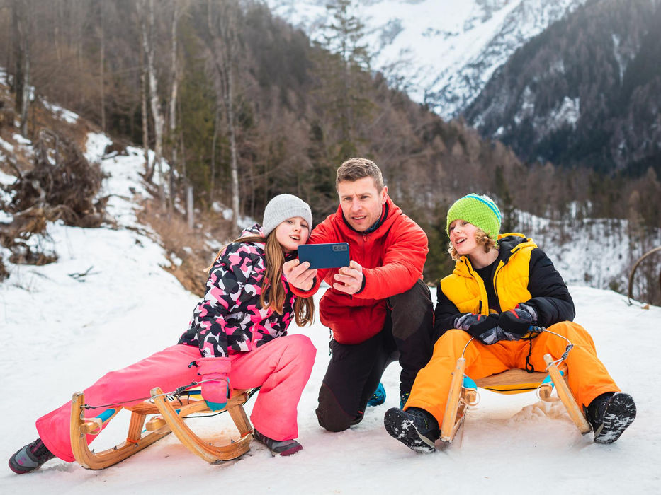 Car-free village with safe spaces for kids.