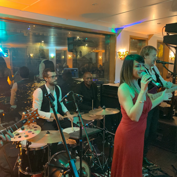 Animation musicale live lors d’une soirée des voeux