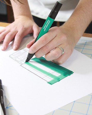 drawing with marker