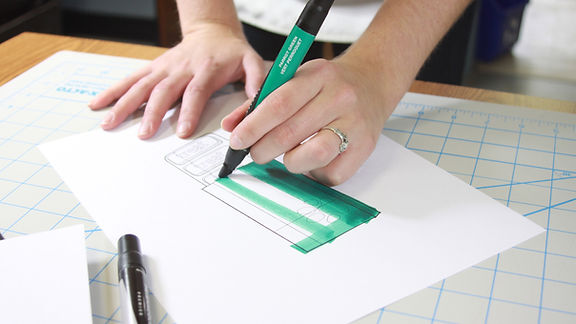 drawing with marker