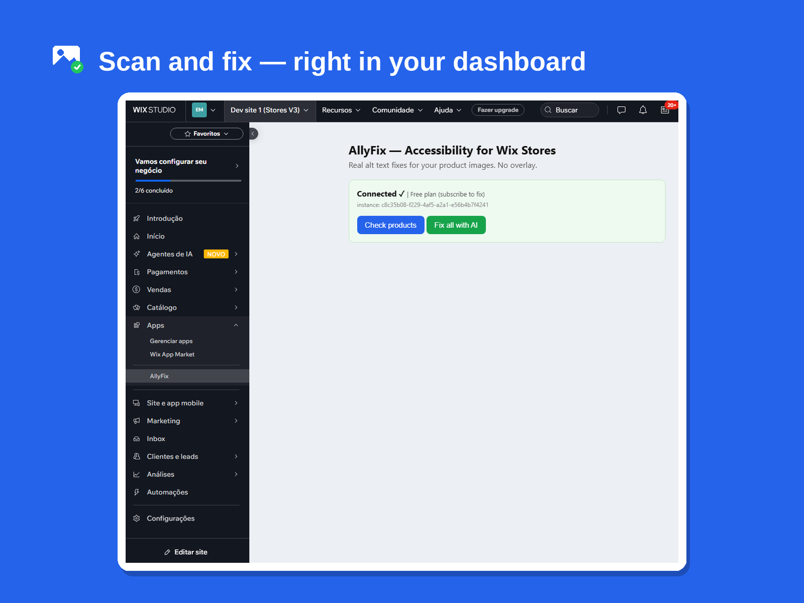 AllyFix screenshot 2