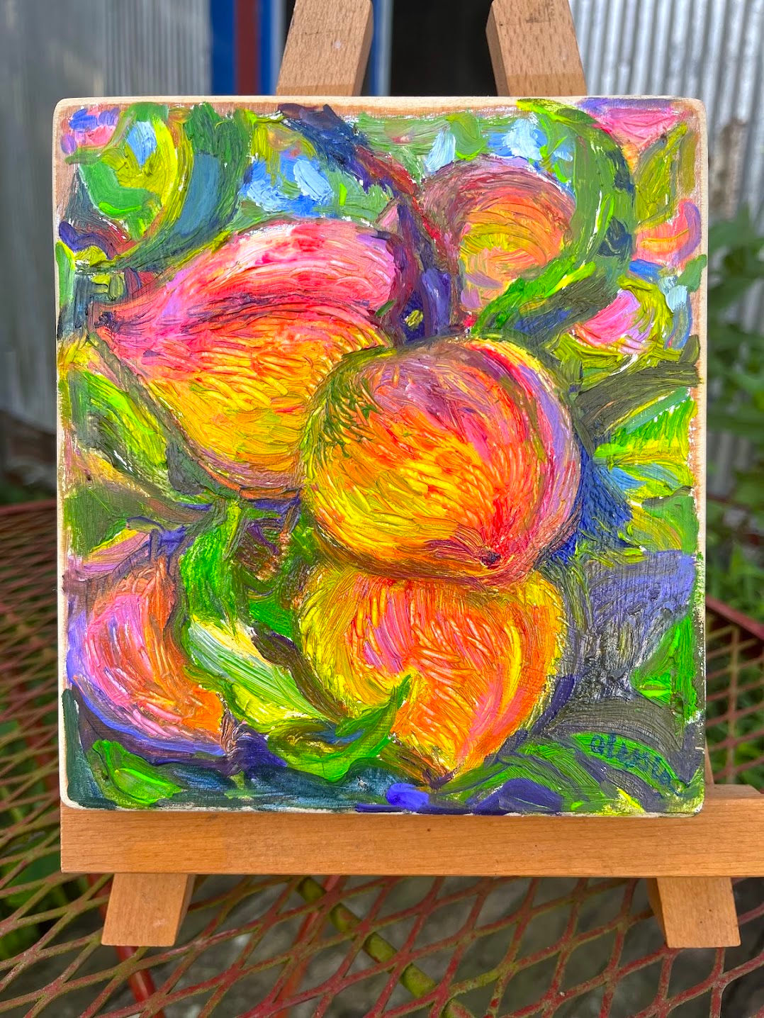 Glowing Peaches
