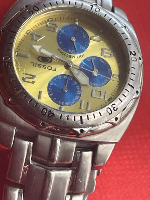 Thumbnail: Fossil men's watch preowned