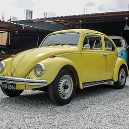 VW 1300L 1977 Amarelo Java