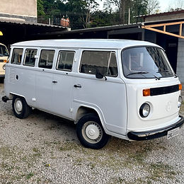VW Kombi 1600 1995 Branco Geada