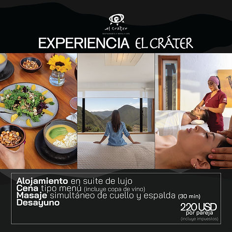 Experiencia El Cráter