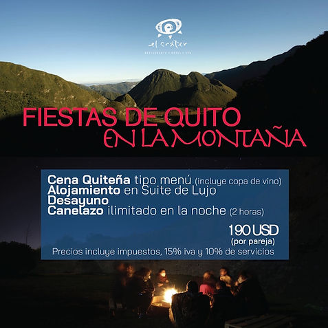 Fiestas de Quito en la Montaña