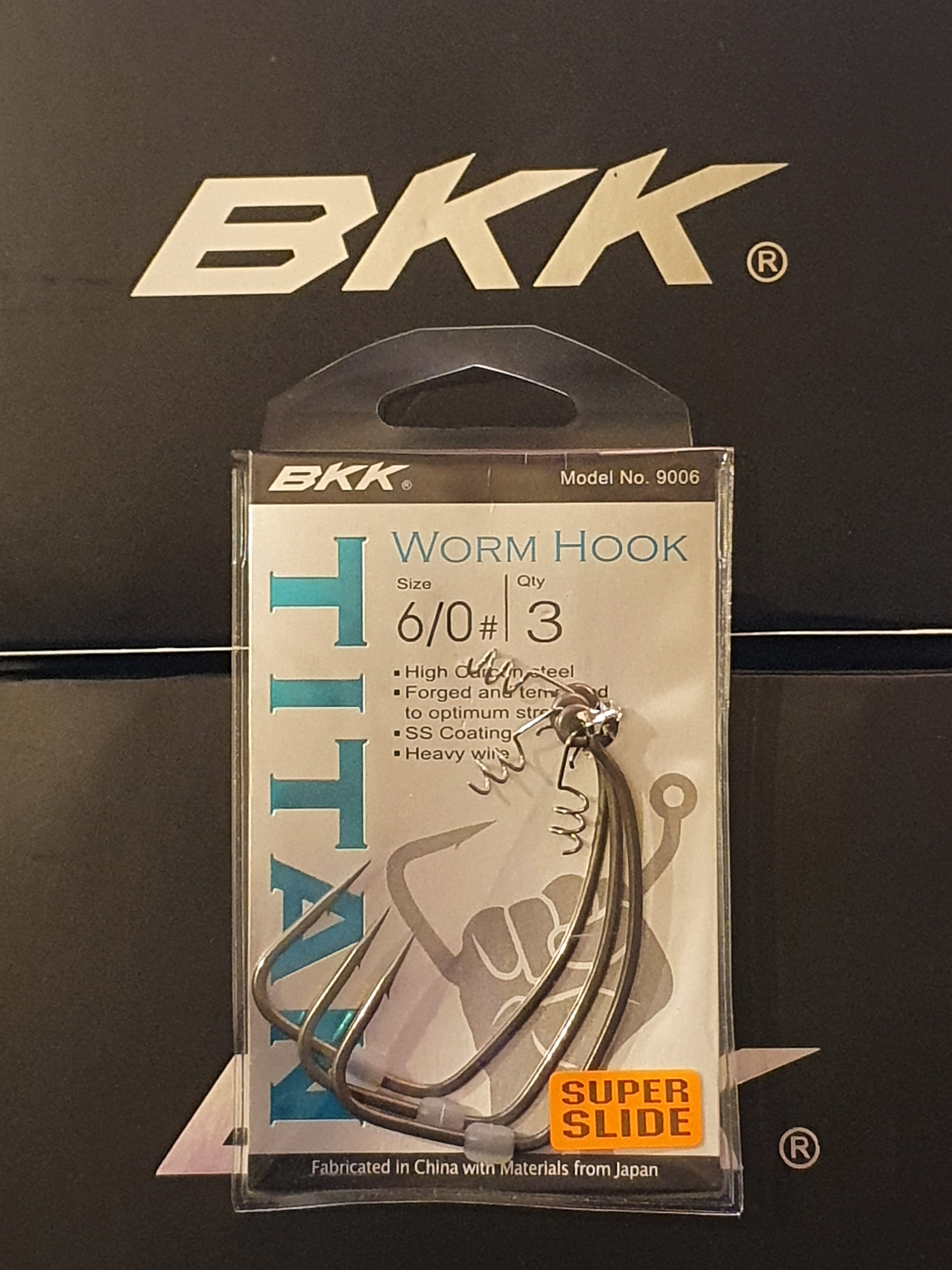 BKK TITAN 6/0 weedless hook