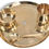 Thumbnail: Bellmetal Thali Set Of 4 Pieces
