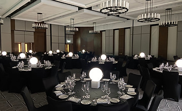 Table Centrepieces Celtic Manor & ICC Wales