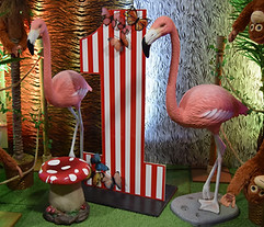 Asian 1st Birthday Jungle Themed prop Hi