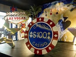 Giant Casino Chip Prop Hire, Casino Roya