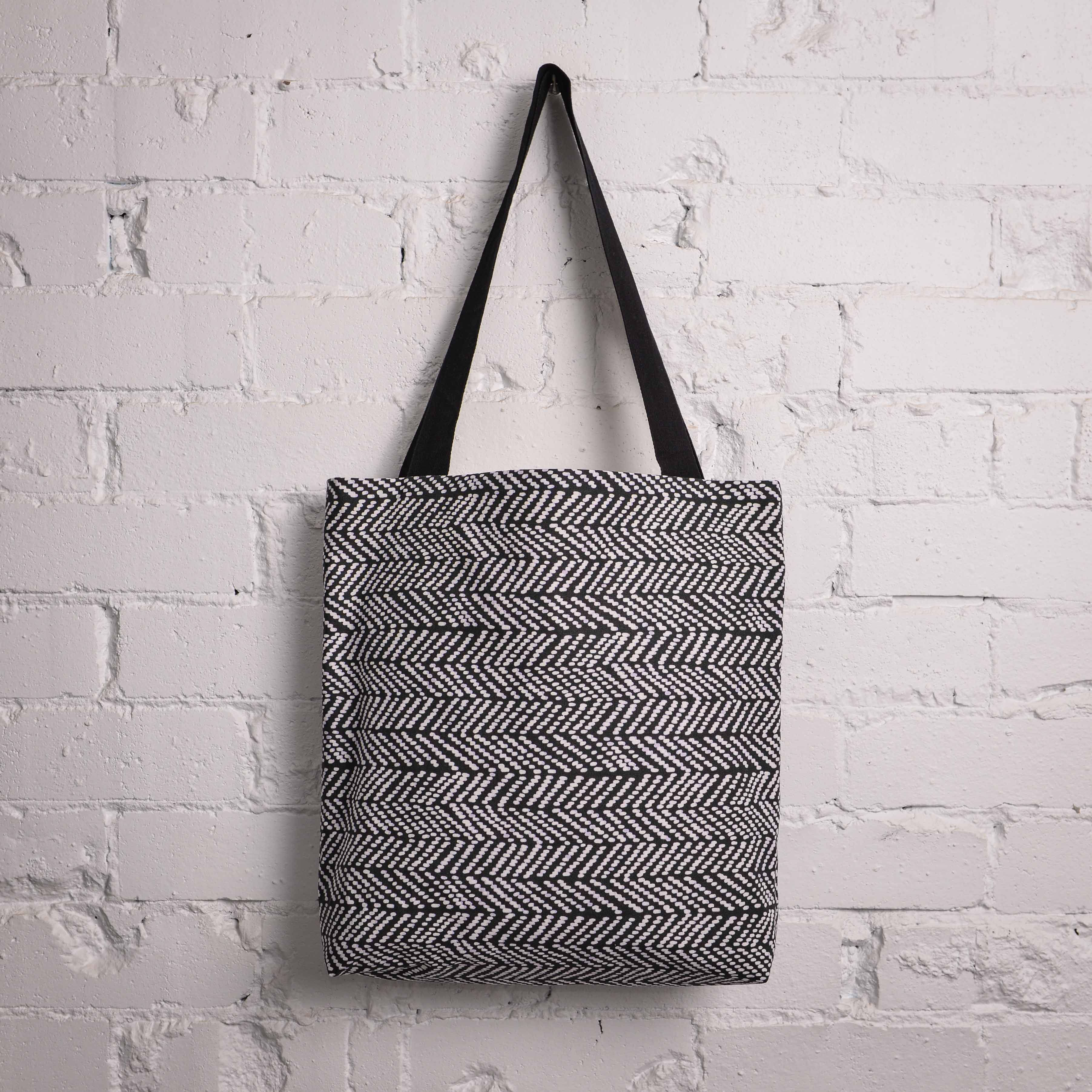 Herringbone Tote Bag