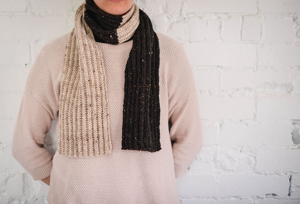 Thumbnail: Winter Merino Wool Scarf