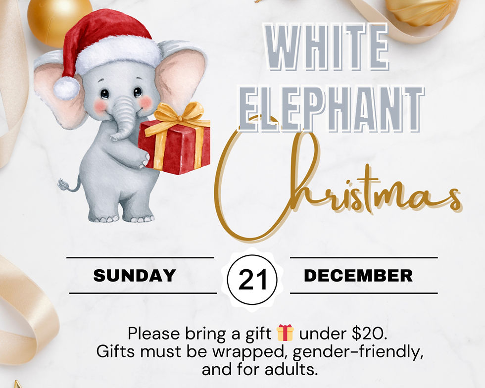 GLM White Elephant Christmas