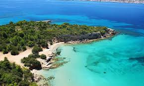 A beach at Porto Cheli with it's turquoise waters.