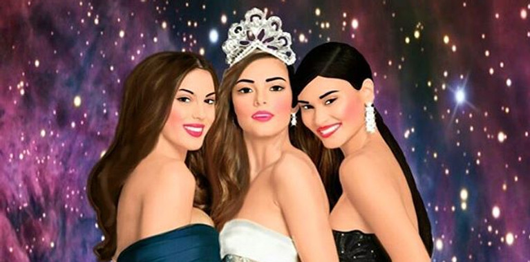 🌸🌸Close up of my Illustration🌸🌸 #digitadrawing_Of the beautiful Miss Universe 2015 Pia Wurtzbach