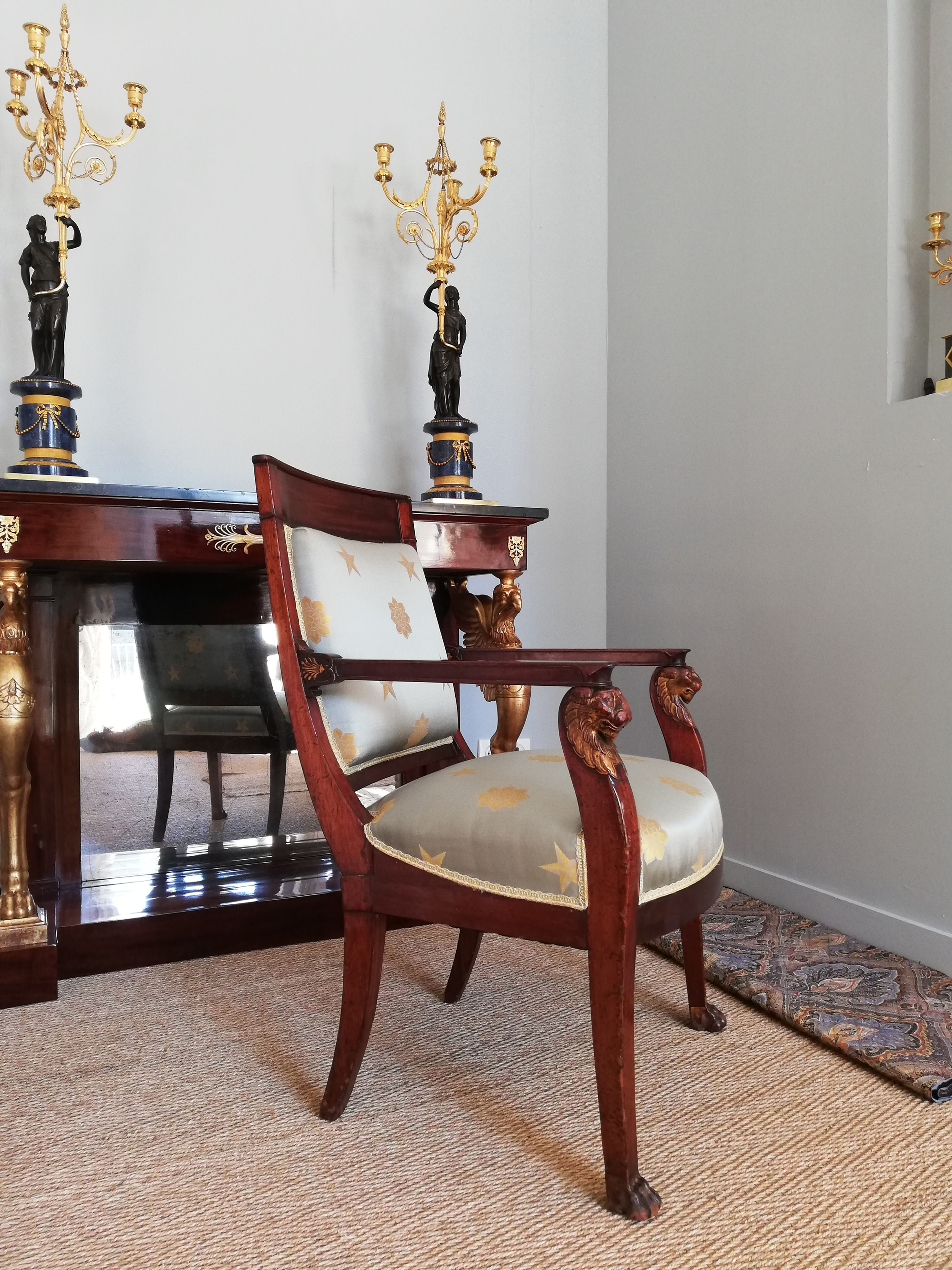 Jacob Desmalter: Empire period armchair