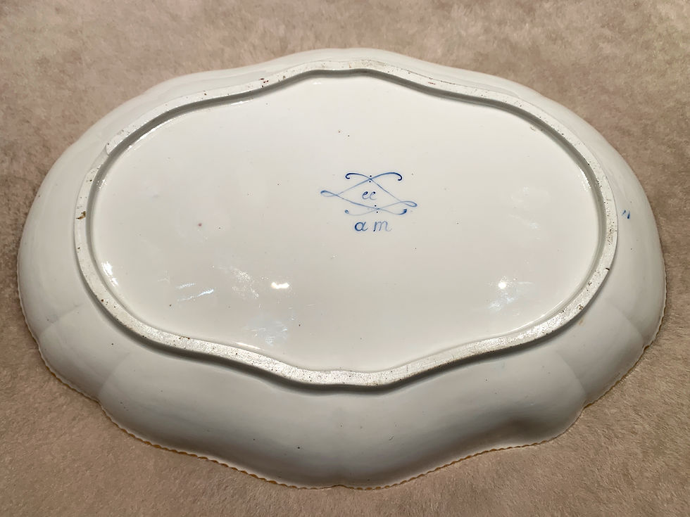 Thumbnail: Polylobed bowl in Sèvres porcelain