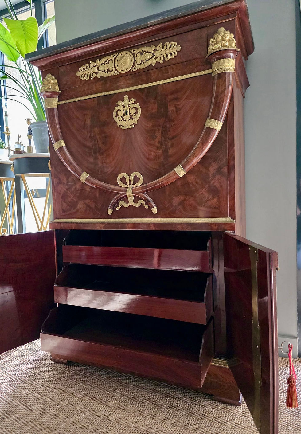 Miniature : JACOB FRÈRES, secrétaire d'apparat "Aux cornes d'abondance", ép. Consulat-Empire